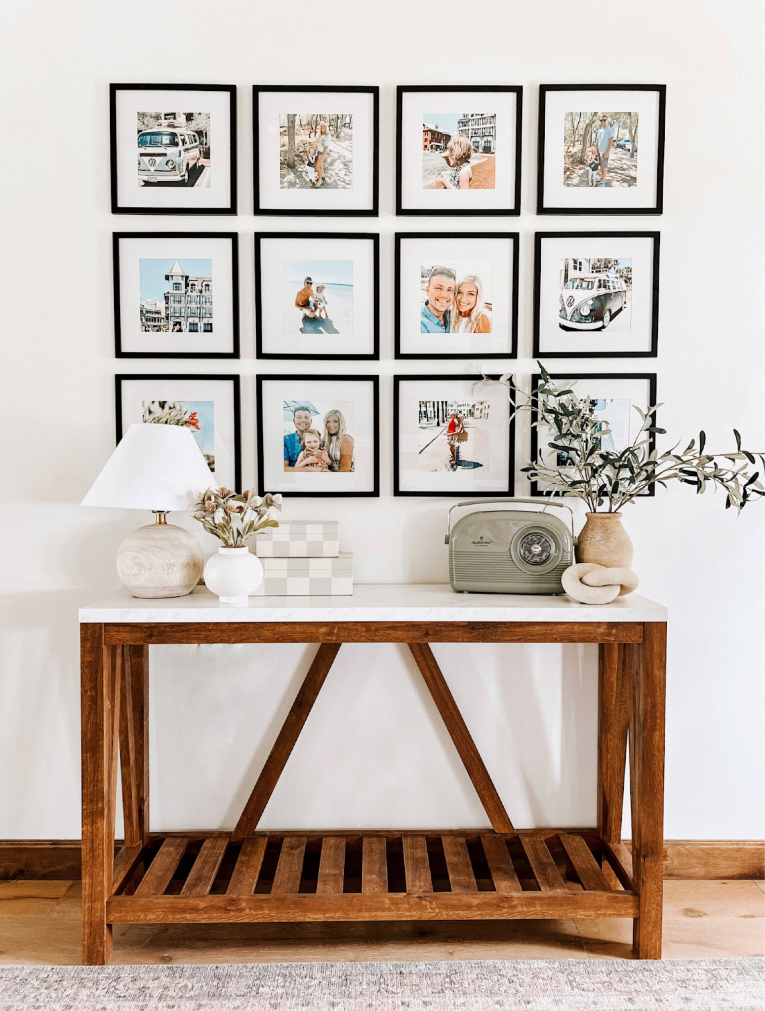 Entryway table spring/summer refresh 
Replaced all of my pictures from our beach vacation and it brightened our entryway up so much! I love how bright and summery it looks now. I also found a couple pieces from target and I think it all comes together so nicely. Also our entryway table from wayfair is on sale now

#LTKhome #LTKunder50 #LTKfamily