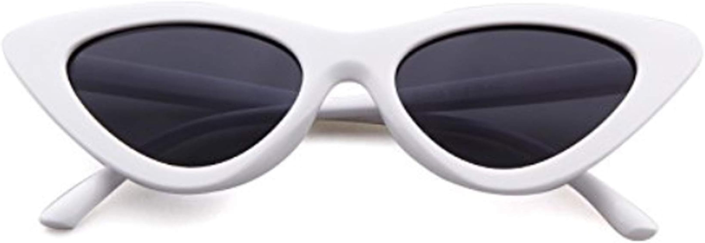 Retro Vintage Narrow Cat Eye Sunglasses for kids heart shaped sunglasses | Amazon (US)