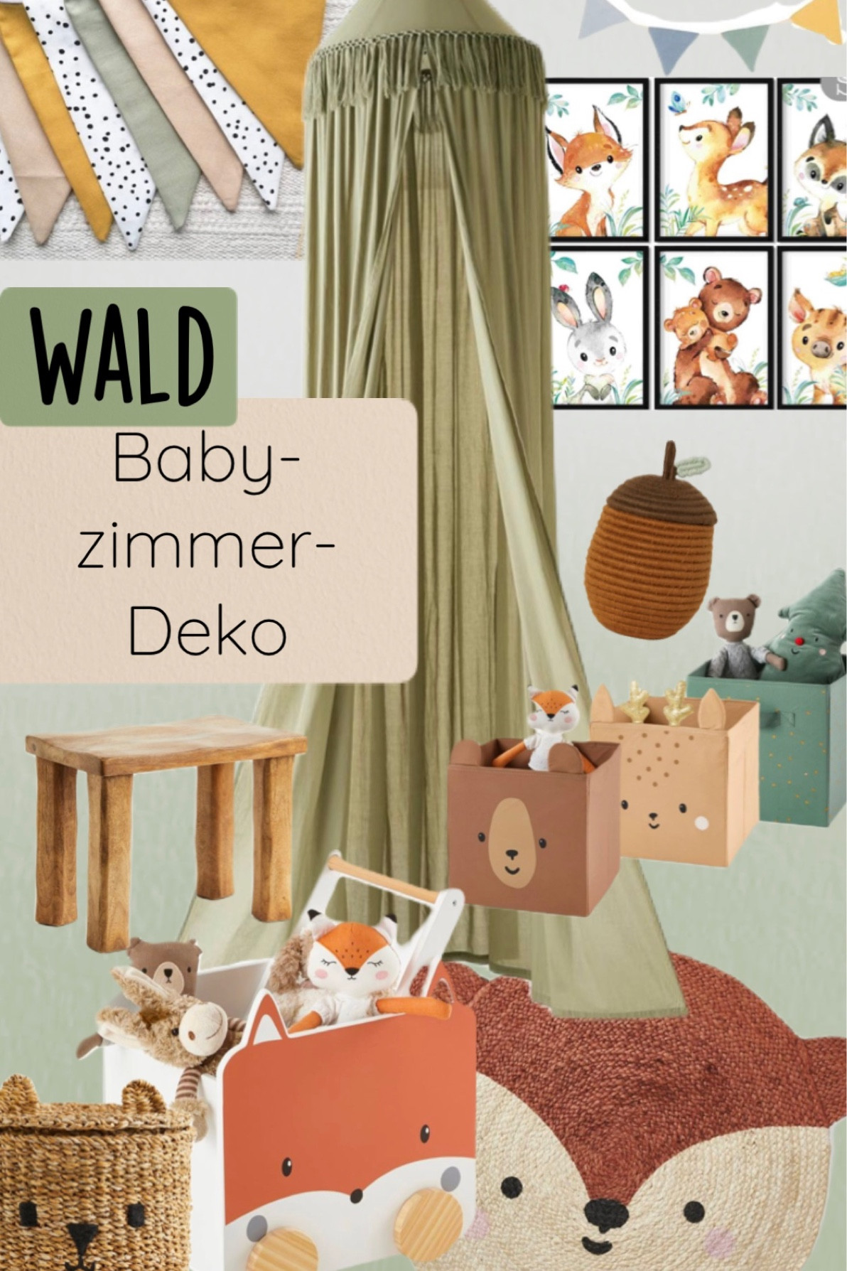 Ideen fürs Wald-Babyzimmer in grün und Naturtönen 

#LTKfamily #LTKhome #LTKbaby