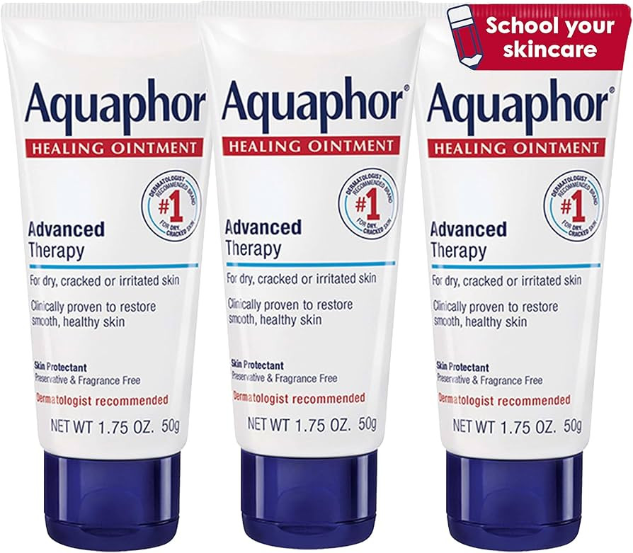 Aquaphor Healing Ointment - Travel Size Protectant for Cracked Skin - Dry Hands, Heels, Elbows, L... | Amazon (US)
