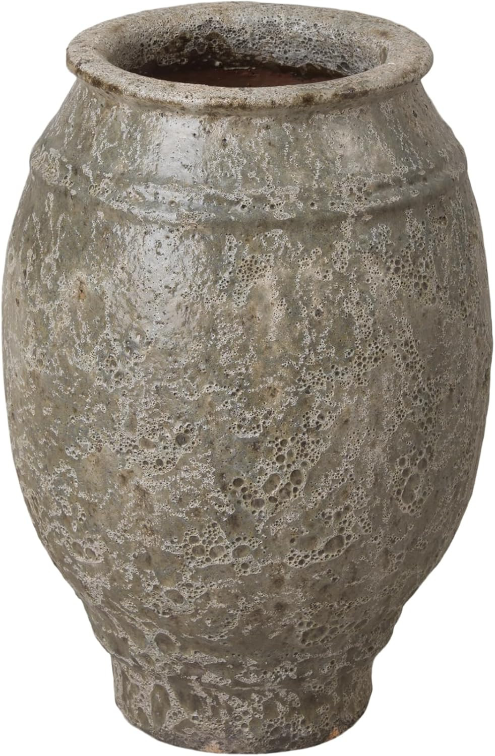 Emissary - Olive Jar, Reef Green - 15.5x15.5x20 H Stoneware Round Planters with High-fire Treatme... | Amazon (US)