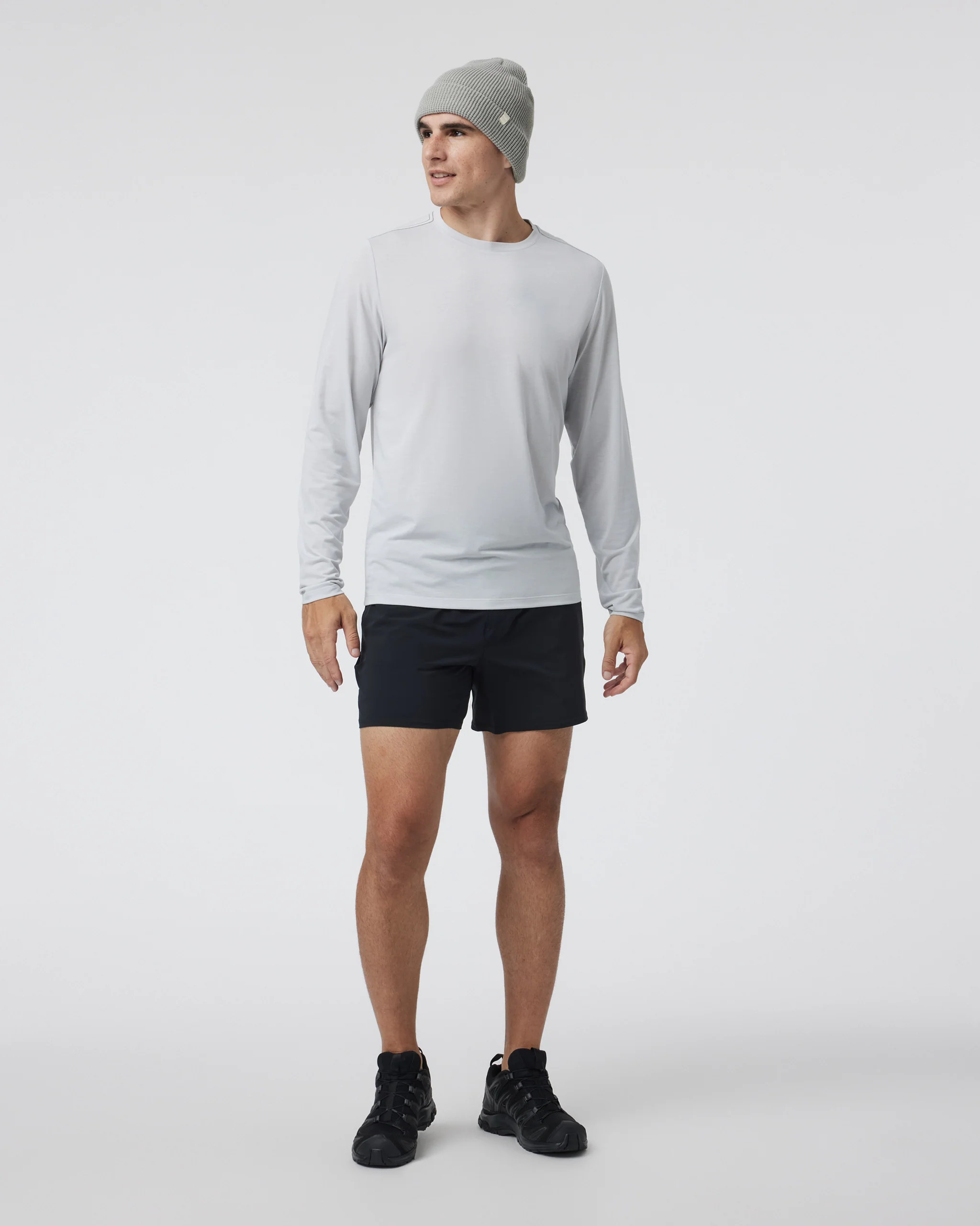 Long Sleeve Current Tech Tee | Men's Pond Performance Tee | Vuori | Vuori Clothing (US & Canada)