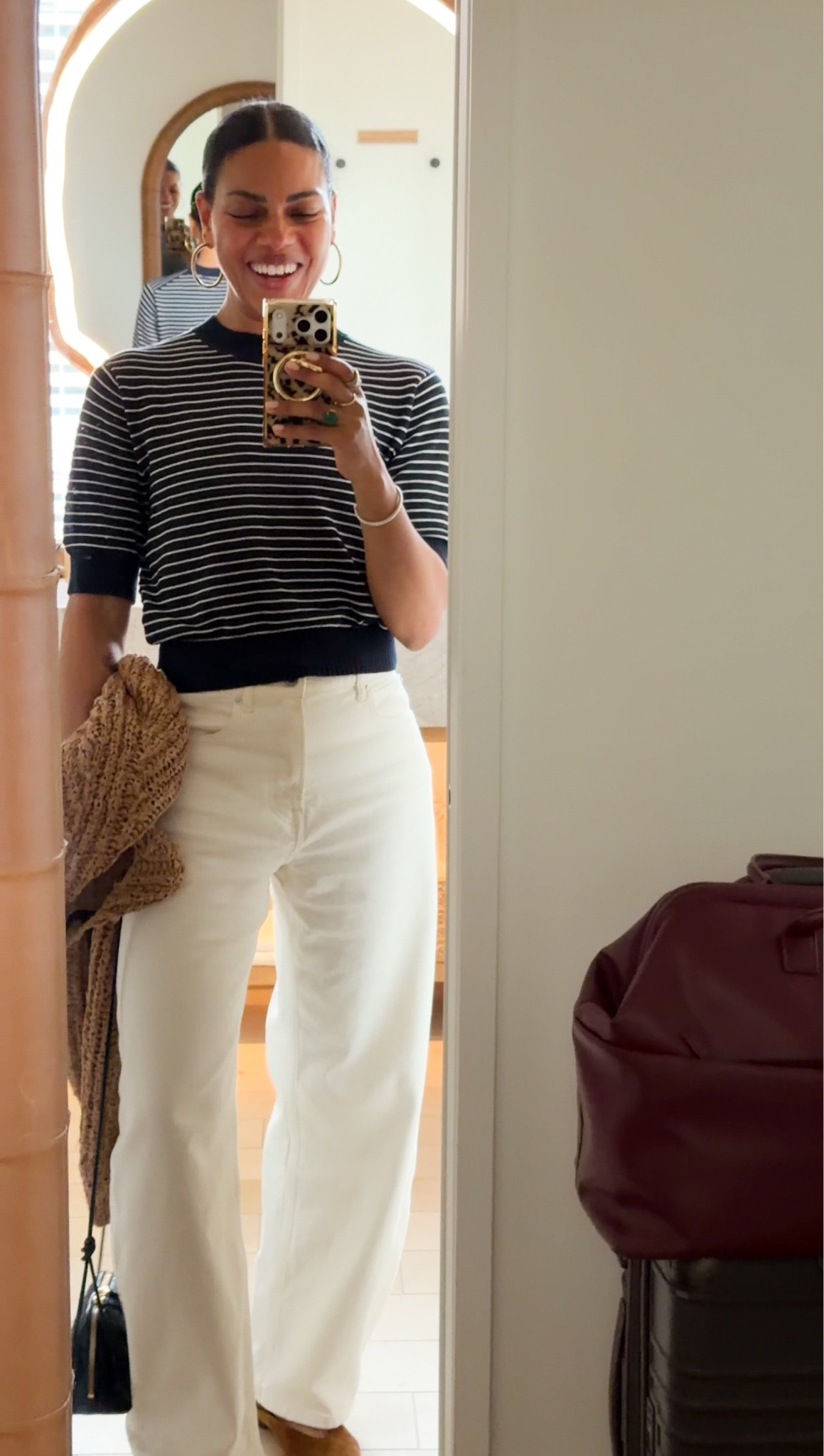 My travel outfit plus everything in my airplane bag!

#LTKTravel #LTKOver40