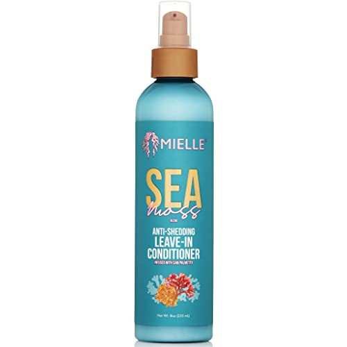 Mielle Organics Sea Moss Anti-Shedding Leave In Conditioner for Curly Hair - Moisturizing Leave In Treatment Spray to Detangle, Style and Refresh Curls (8 Oz) | Amazon (US)