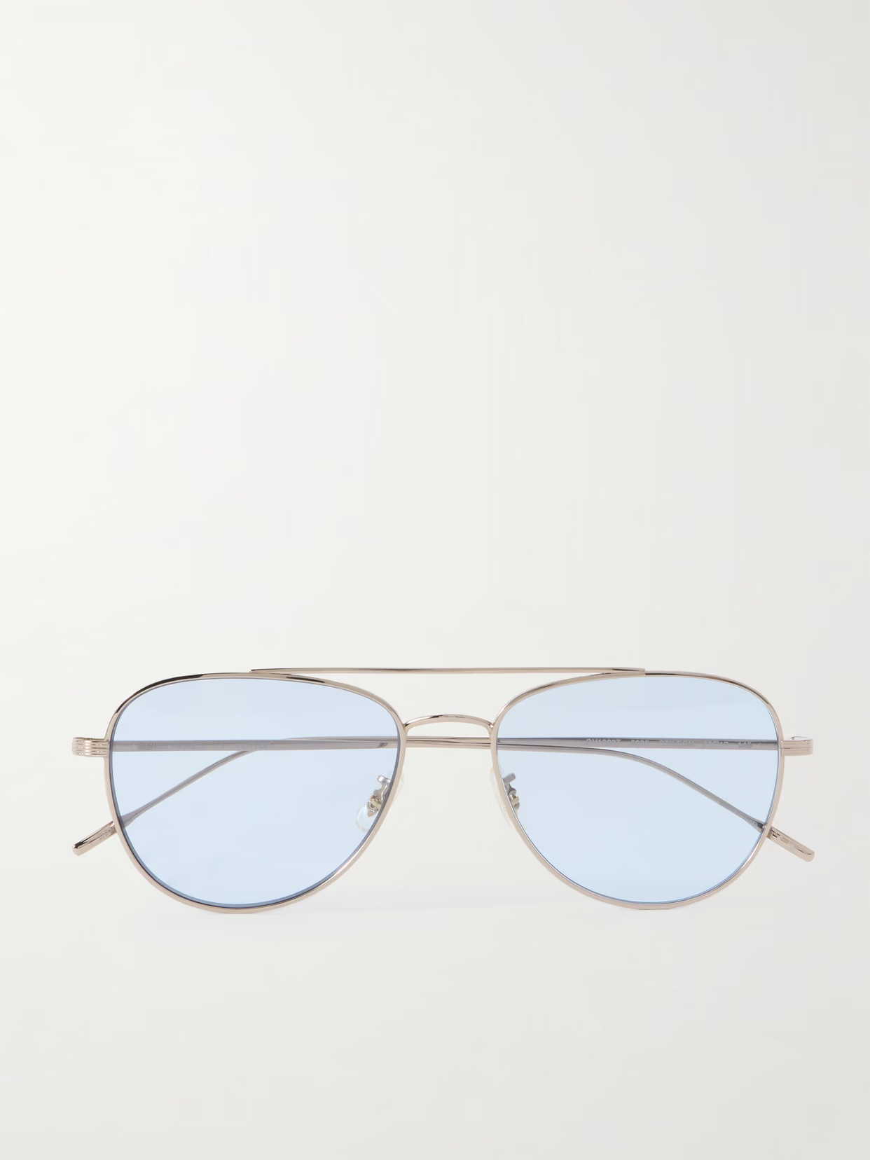 Oliver Peoples - Aviator-style Gold-tone Sunglasses - One size | NET-A-PORTER (US)