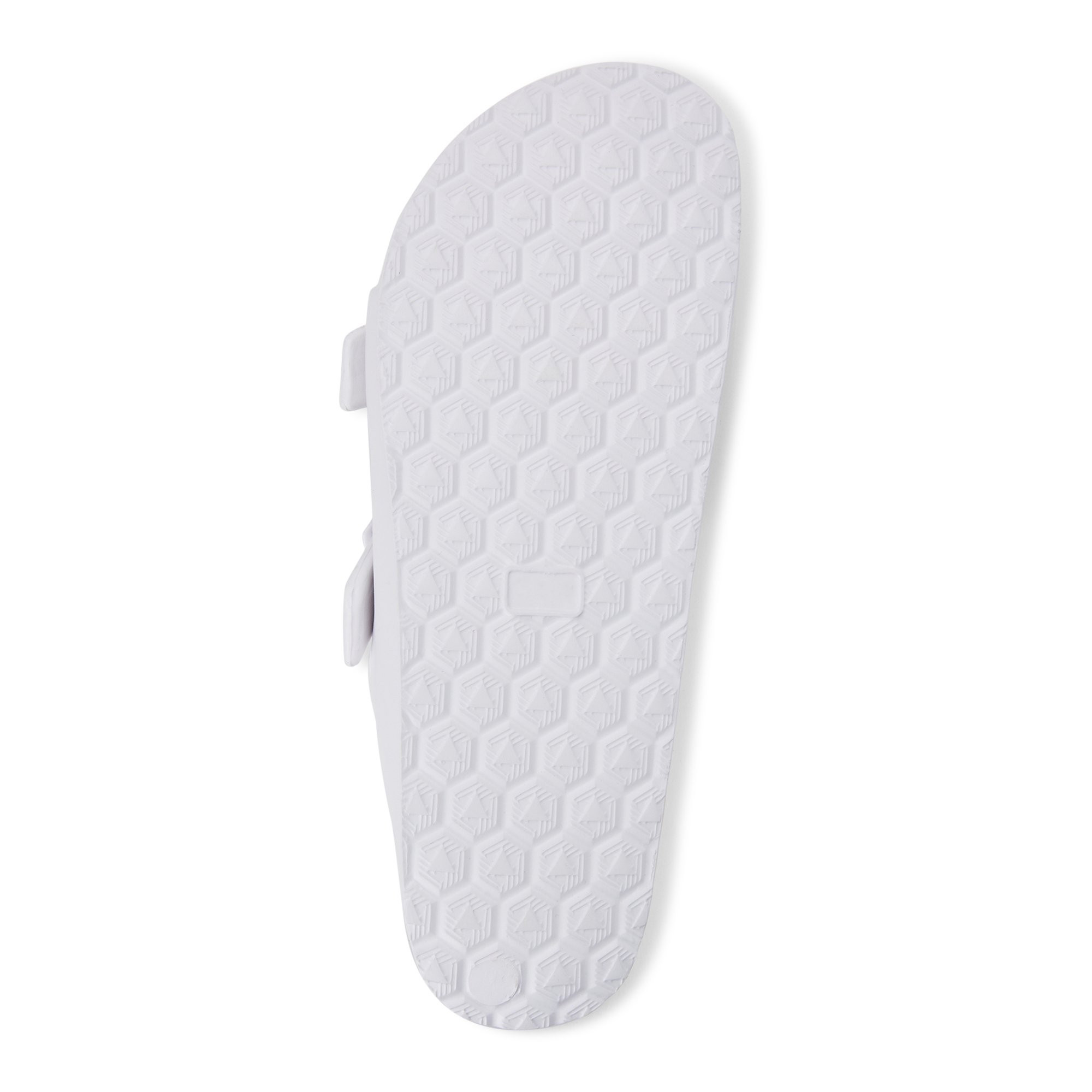 Time & Tru Eva Two Buckle (Women's) | White | Walmart (US)