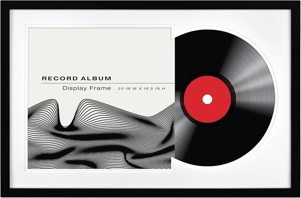 MCS Record Album Frame, Black, 16.5 x 25 in | Amazon (US)