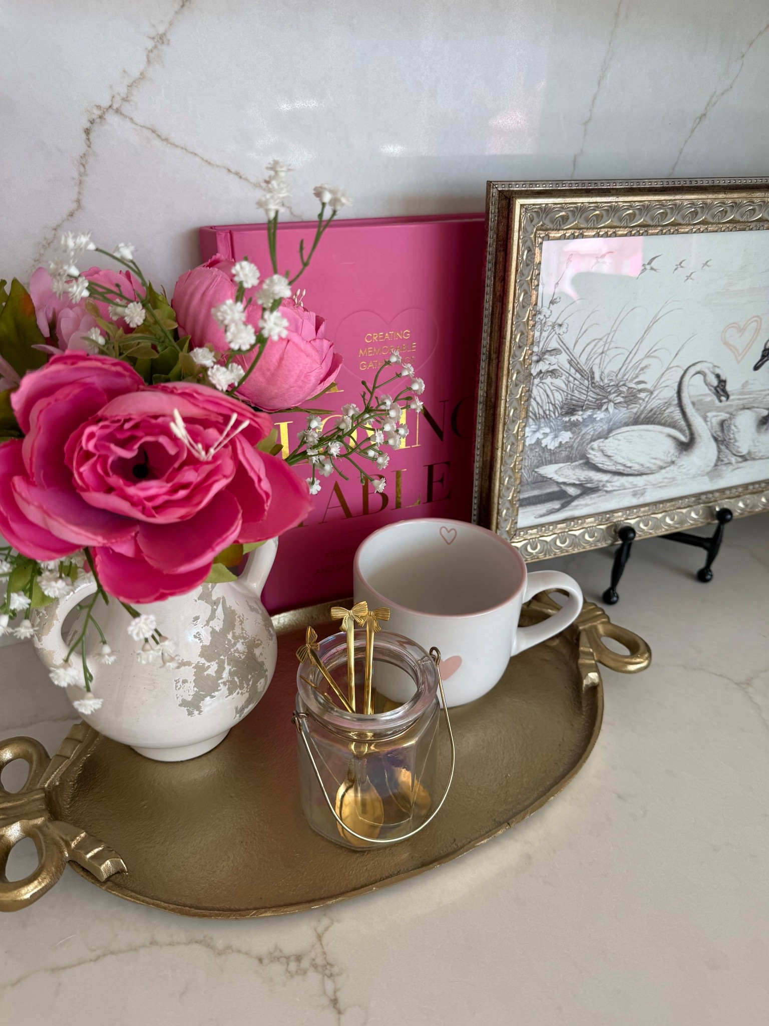 Valentines Day decor! Pink coffe table book and now deco! 

#LTKHome #LTKSeasonal