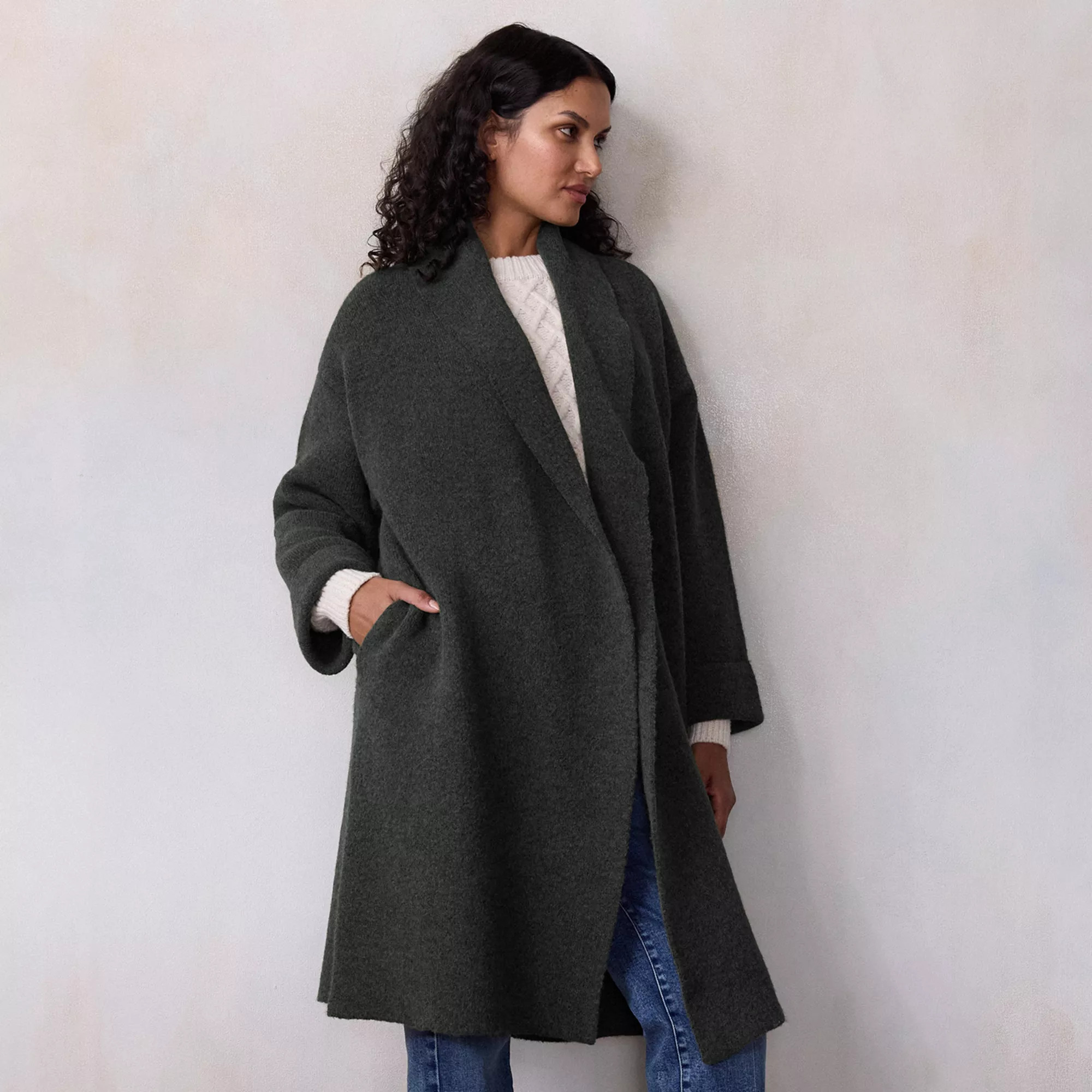 Women's LC Lauren Conrad Long Sweater Coat | Kohl's