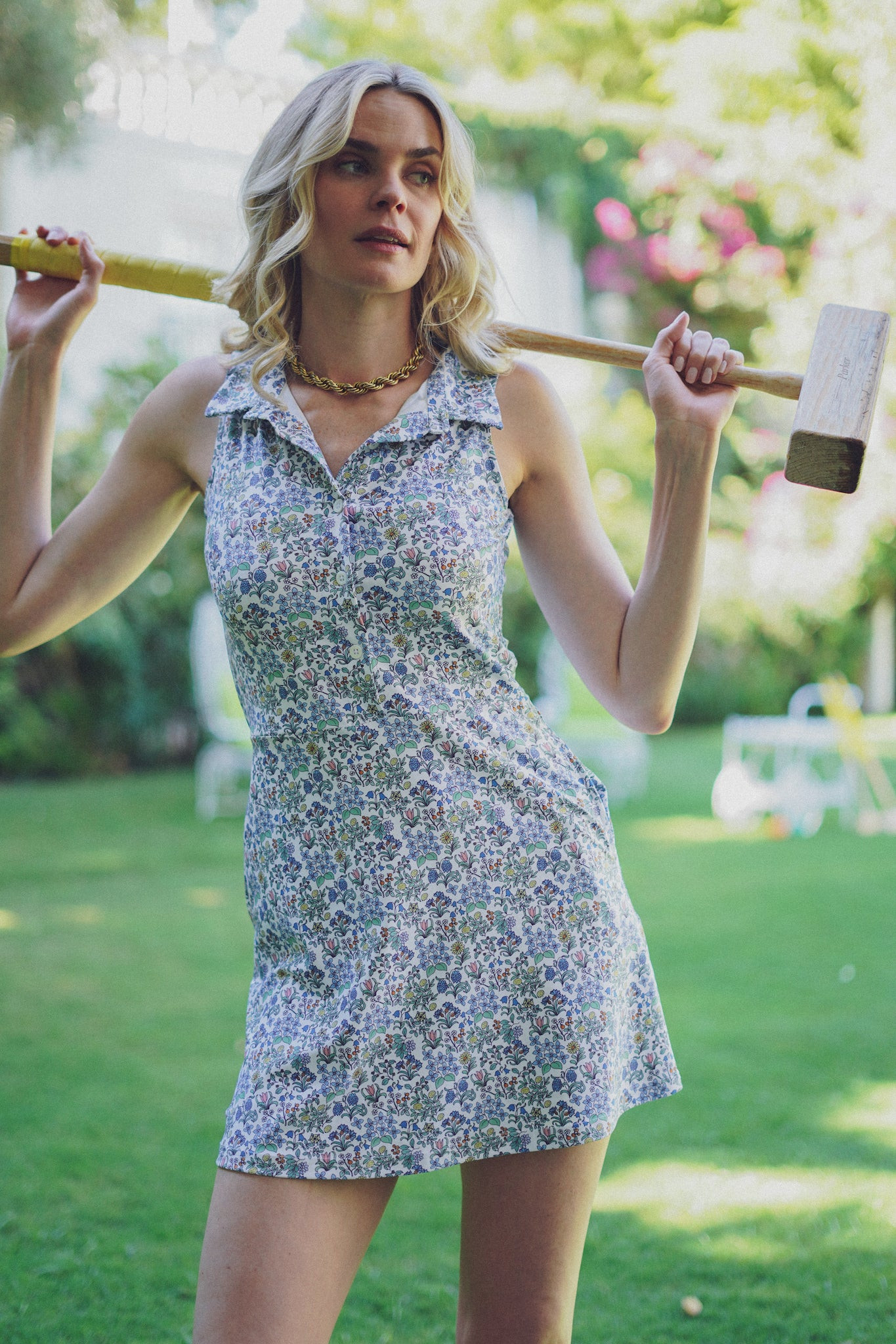 The Hedy Dress - Spring Sprig | Smith and Quinn