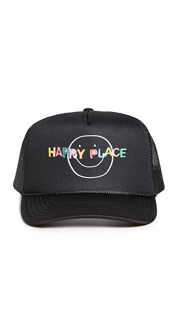 Happy Place Trucker Hat | Shopbop