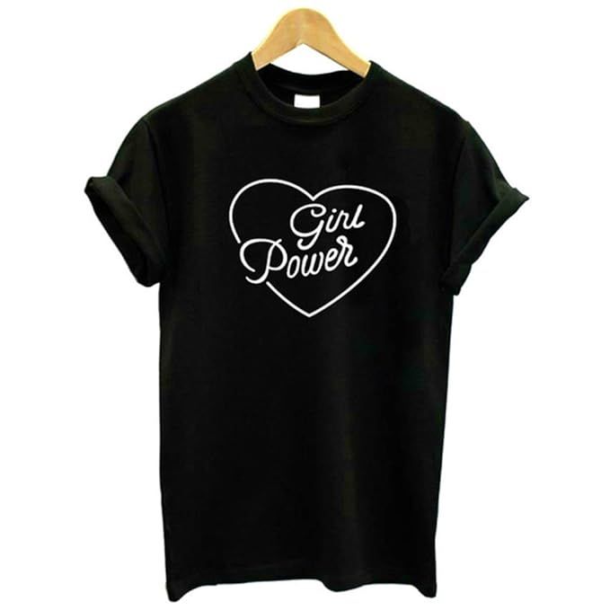 Meow Women's Short Sleeve Letter Printed Tee Tops Casual T-Shirt | Amazon (US)