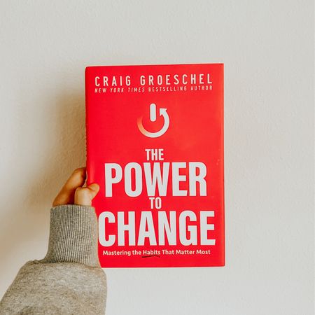 want to know why you keep doing the things you do? this read is for YOU! such an amazing book! short overview pasted below ✨ 

“Feeling stuck no matter how hard you try to make positive changes in your life? You can start living the life you want through the practical, biblical, and highly doable strategies in The Power to Change.

Few things in life are more frustrating than knowing you need to change, wanting to change, and trying to change, but not changing. Craig Groeschel knows what it's like to be caught in that demoralizing cycle. That was his own story--until he discovered practical principles for experiencing lasting change. Since then, Craig has helped countless others find true change in their relationships, habits, and thoughts.”

i have the hardback because that’s my preference but i also linked the paperback as well!

#LTKRead #LTKBook

#LTKFind #LTKunder50
