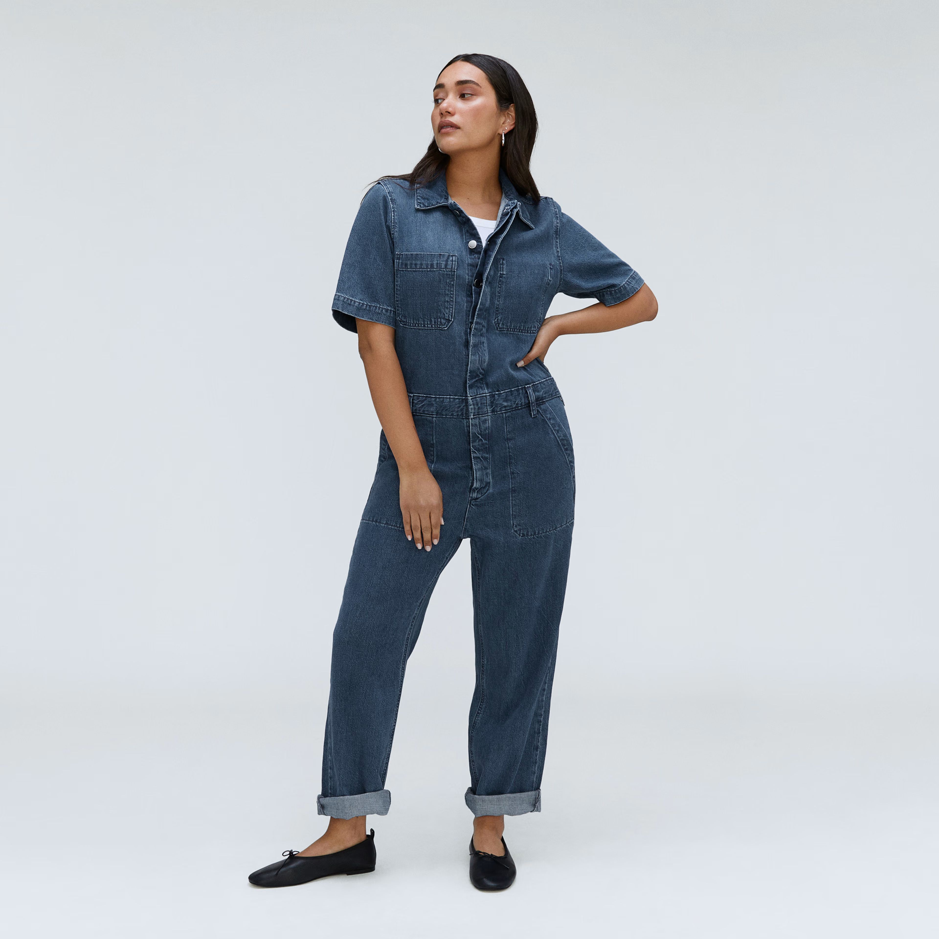 The Supersoft Jean Coverall | Everlane