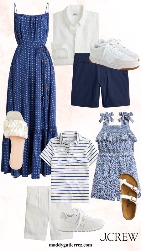 Family pictures for spring or summer coastal edition! Navy blues, beach vibes. All from J.Crew!

#LTKStyleTip #LTKSaleAlert #LTKFamily