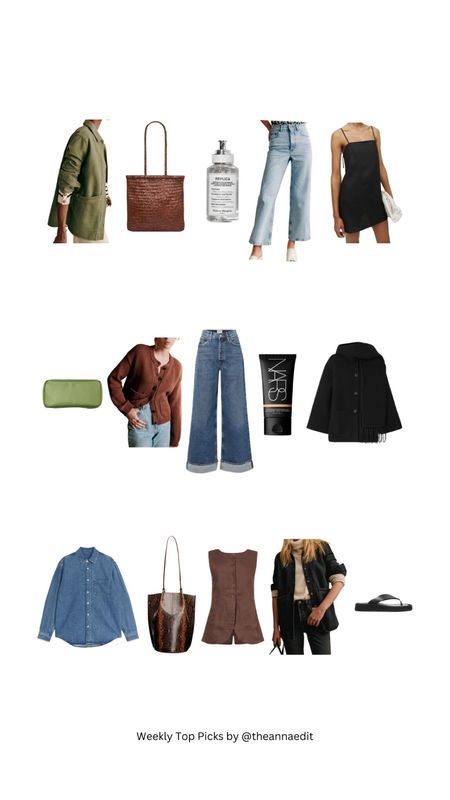 Weekly Top Picks, Spring Style, Spring Fashion, Transitional Style, Outfit Inspiration, Beauty, Denim Shirt, Jeans, Sandals, Brown Bag 

#LTKstyletip #LTKSeasonal #LTKeurope