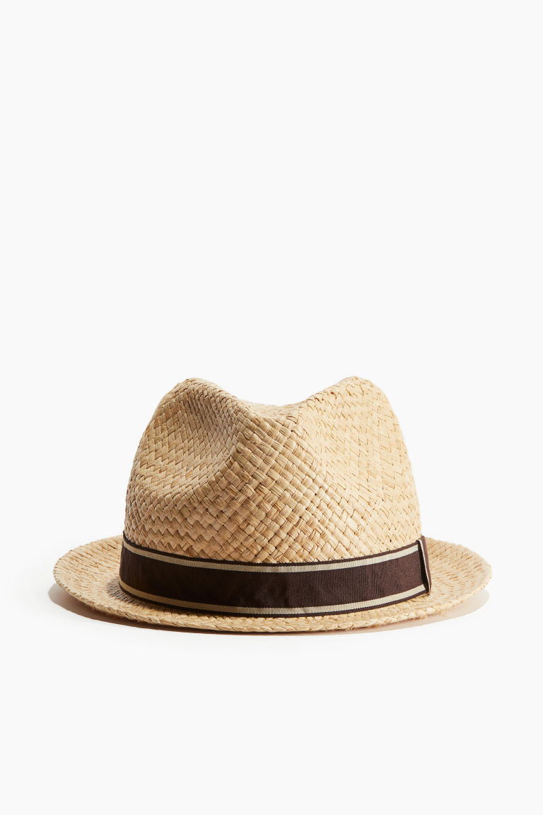 H & M - Straw Hat - White | H&M (US + CA)