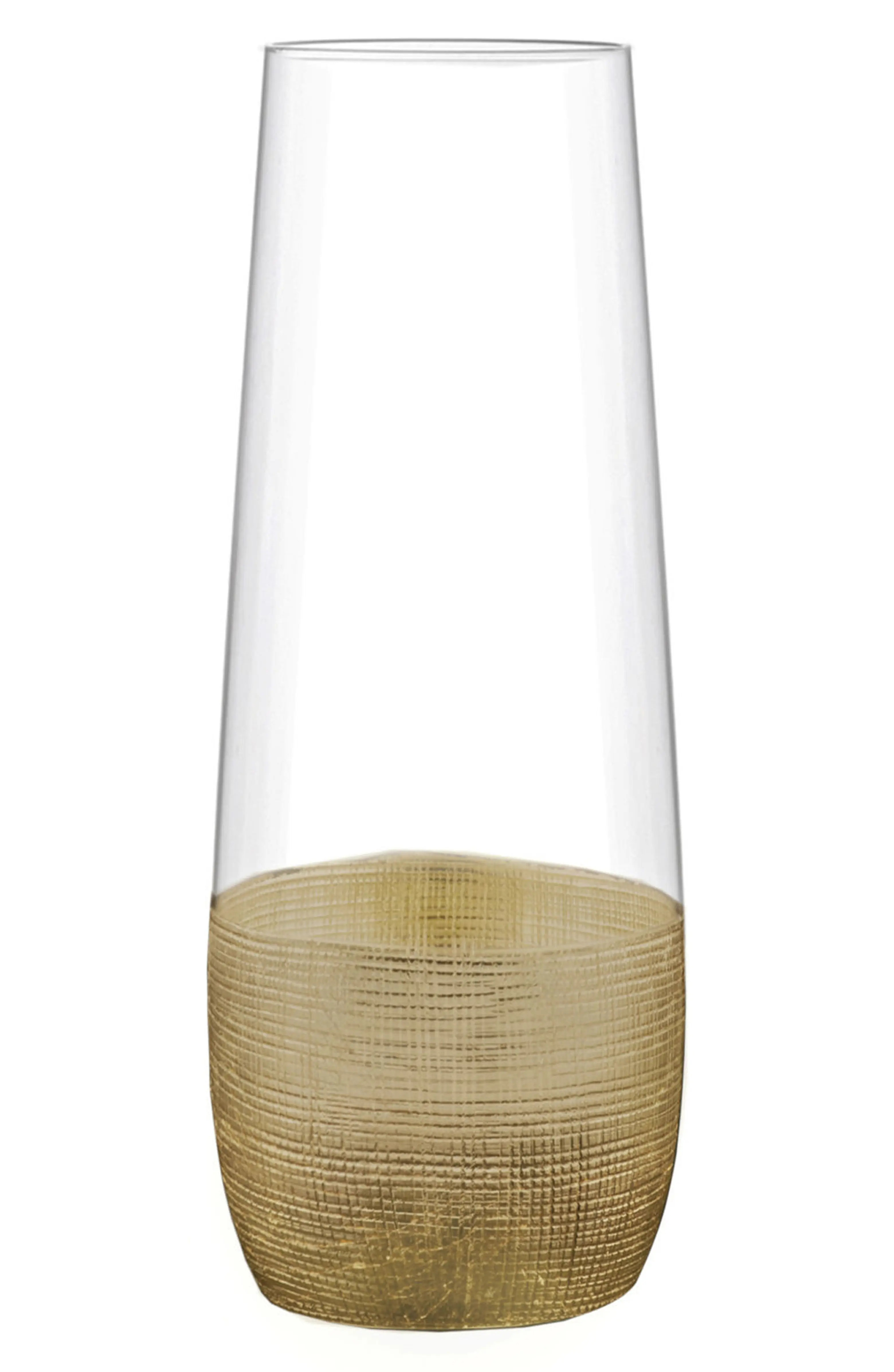 Linen Set of 4 Stemless Champagne Flutes | Nordstrom