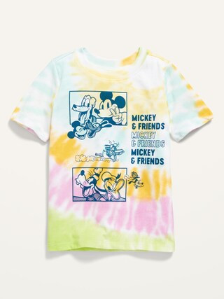 Disney© "Mickey & Friends" Tie-Dye Tee for Toddler Boys | Old Navy (US)