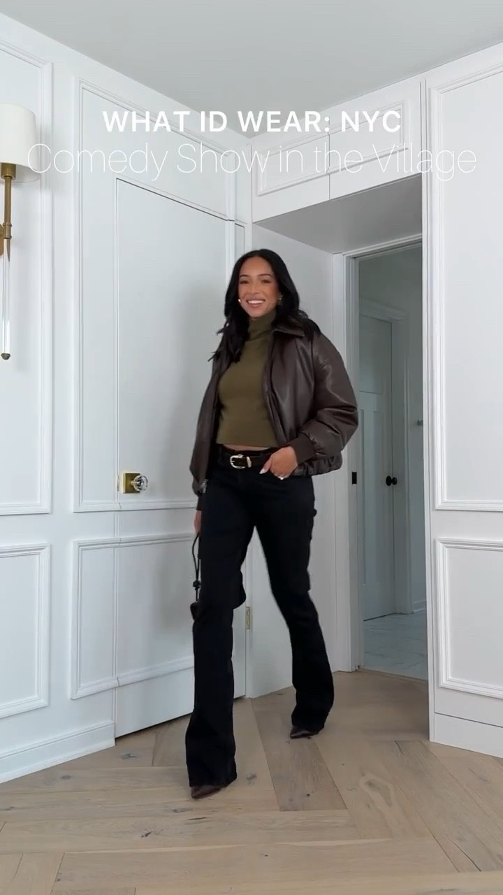 Use code AFLTK for an additional 25% OFF Abercrombie! Almost everything is 20% off + my code stacks on top! 🤩 Sizing details below 👇🏽 

White tank - S 
Grey pants - M
Black trench coat - M Tall
Green sweater tank - S
Brown bubble hem jacket - M 
Black bootcut jeans - 29 Long 
White tee - S
Grey sweater - M
Mini skort - M
Leather jacket - S
Black baby tee - S 
Black bootcut pants - 29 Long 
Grey sweater tank - S 
Blazer - M 
Low rise baggy jeans - 29 long 
@abercrombie #abercrombiepartner 

Fall outfit 
Fall fashion
Dinner outfit 
Date night outfit 
Weekend outfit 

#LTKSaleAlert #LTKStyleTip #LTKFindsUnder100