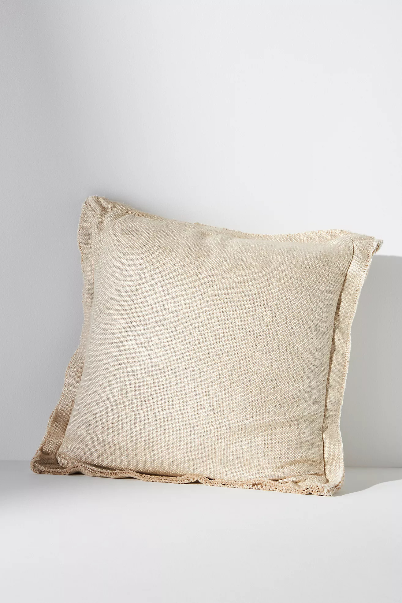 Luxe Linen Blend Pillow | Anthropologie (US)
