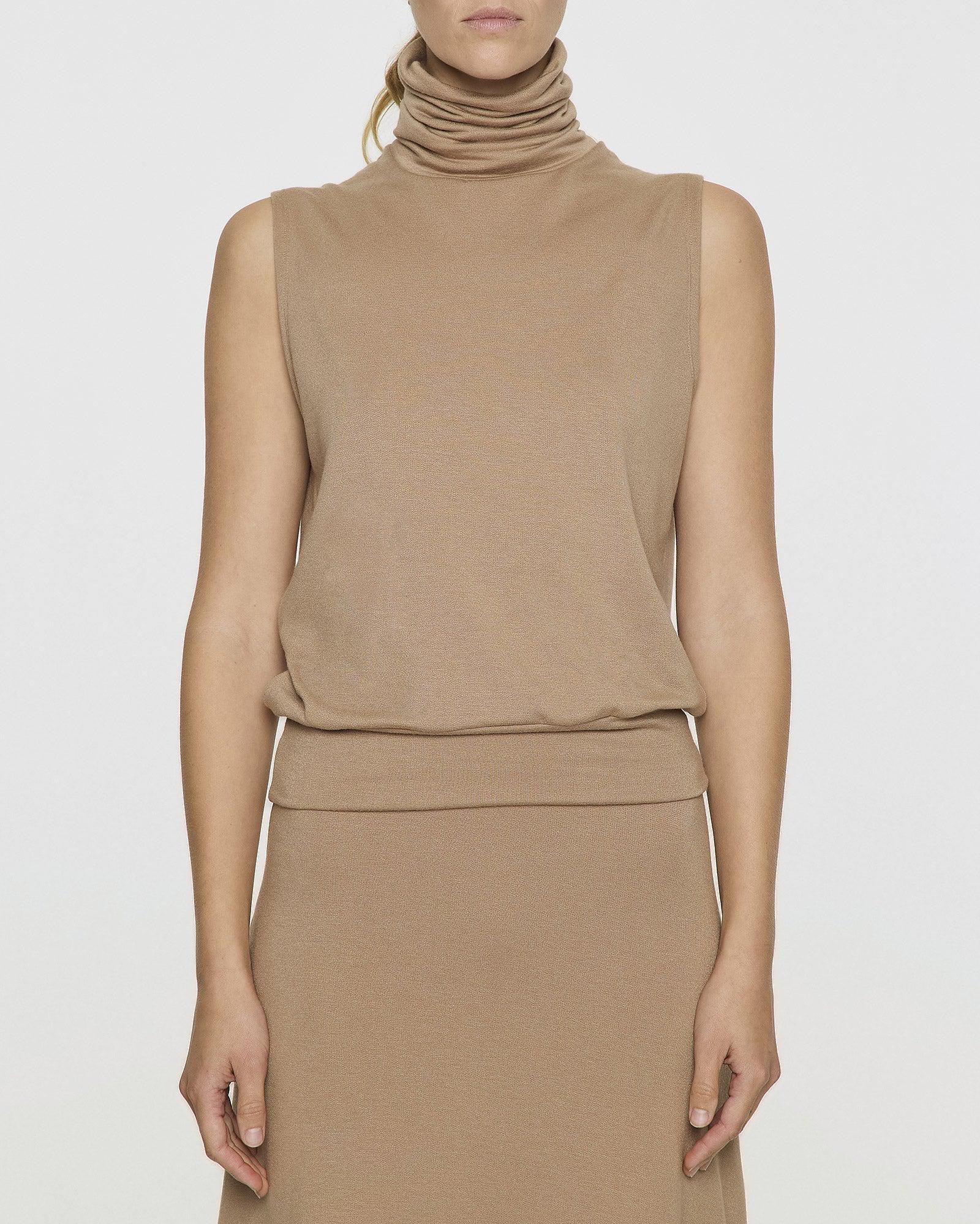 The Sleeveless Turtleneck | Bleusalt 