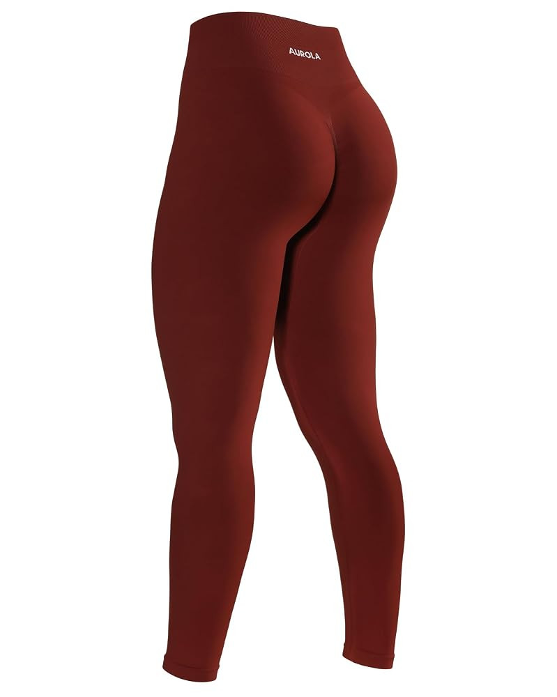 AUROLA Dream Collection Workout Leggings for Women High Waist Seamless Scrunch Athletic Running G... | Amazon (US)