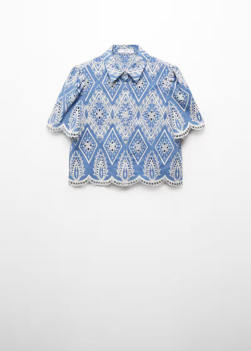 Search: embroidered blouse (21) | Mango USA | MANGO (US)