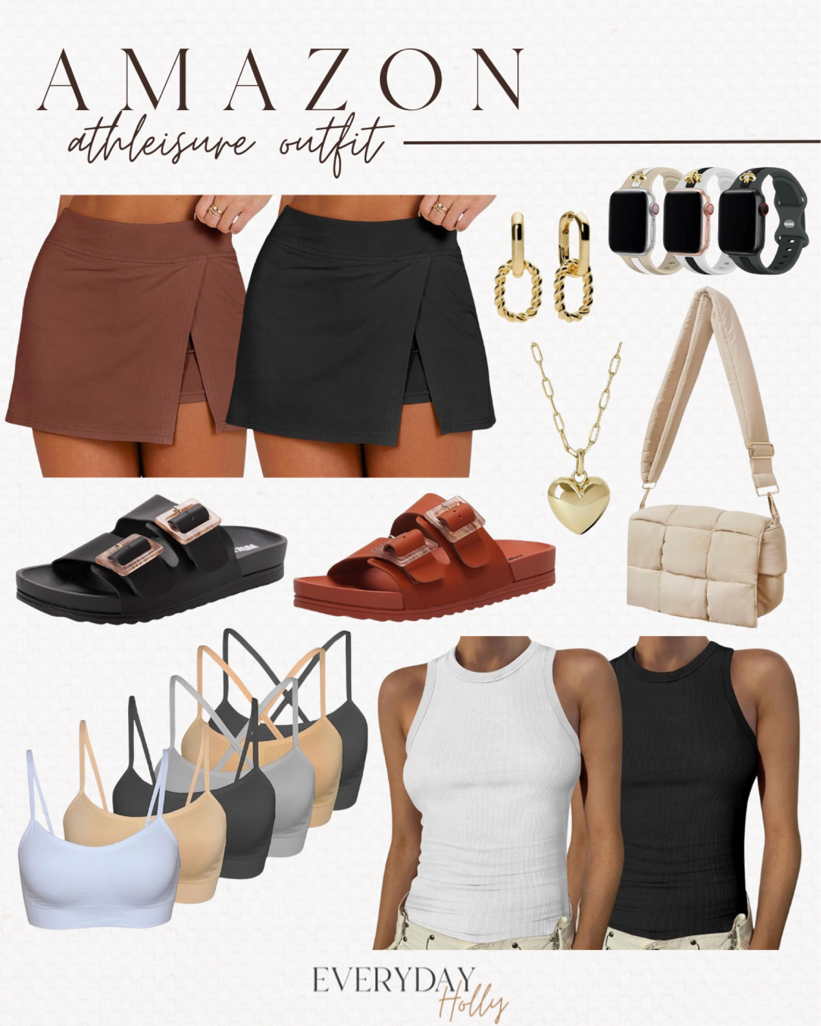 Athleisure Outfit Inspo

Athleisure  everyday style  neutral fashion  activewear  pickleball outfit  accessories  tank top  skort  purse  gold jewelry  sandals  looks for less  EverydayHolly

#LTKfitness #LTKstyletip #LTKSeasonal