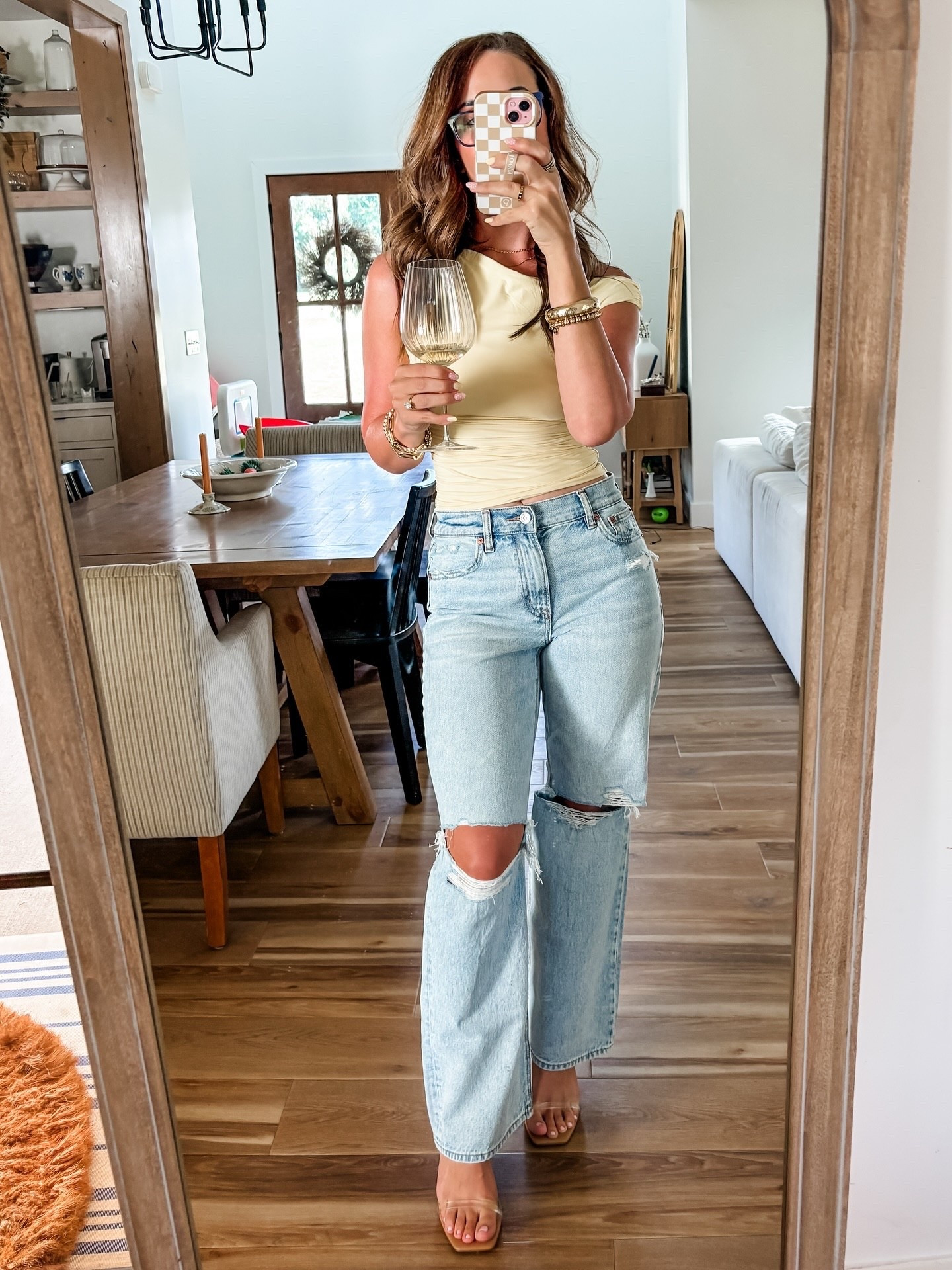 ✨10 years, a million memories, and still my favorite date night + my favorite guy. 🥂❤️
 Celebrating a decade of us in style tonight—because you know the outfit had to be just right. 😉💃 #AgedToPerfection #DateNightVibes #datenightoutfit #ootd #datenight

#LTKOver40 #LTKgrwm #LTKootd