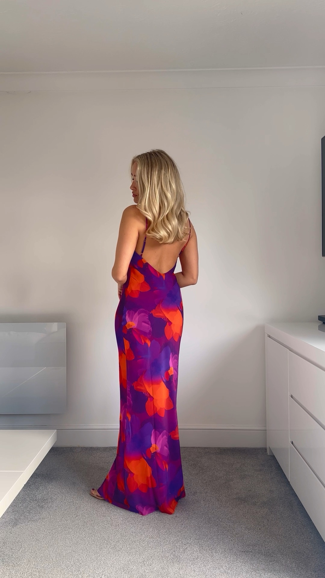 the most gorgeous colourful dress!!! 💜💙❤️🩷 perfect for a wedding guest dress! 

#LTKSeasonal #LTKstyletip