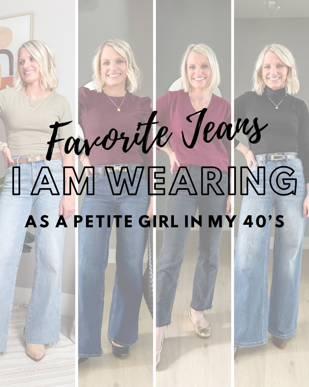 My favorite jeans that I have been wearing non stop this winter! 👖

As a petite woman in my 40s, finding jeans that are flattering and comfortable isn’t always easy — so when I find ones I truly love, I hang on to them.

🎥You can learn more in my YouTube video! 

#petitejeans #jeansover40 #over40fashion

#LTKSeasonal #LTKPetite #LTKOver40