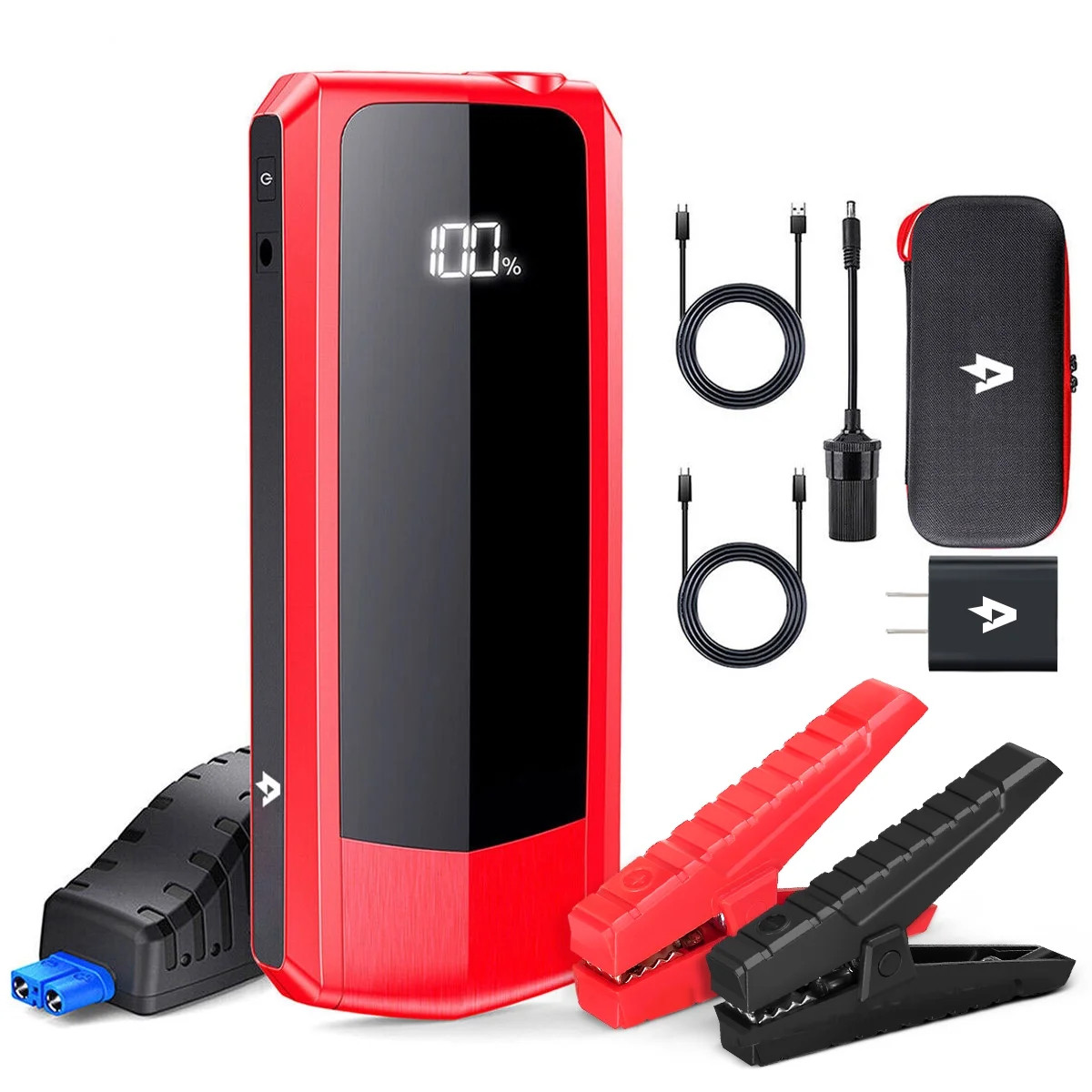 Audew (Andeman) Car Jump Starter, 2000A Peak 20000mAh Battery Jump Starter, Start Any Gas Engine ... | Walmart (US)