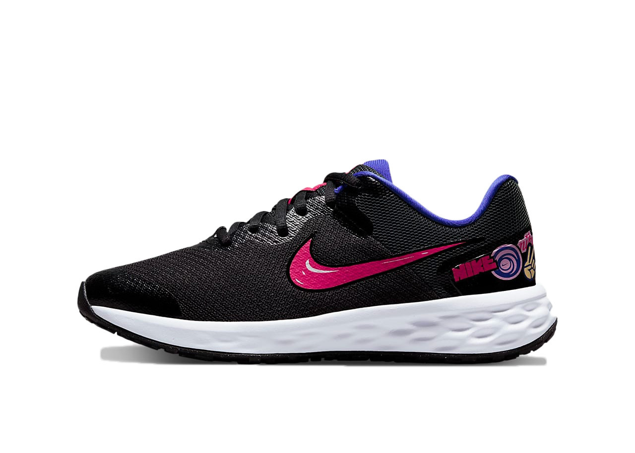 Nike Revolution 6 SE Pink Sneakers in Black/Lapis/Very Berry | StockX