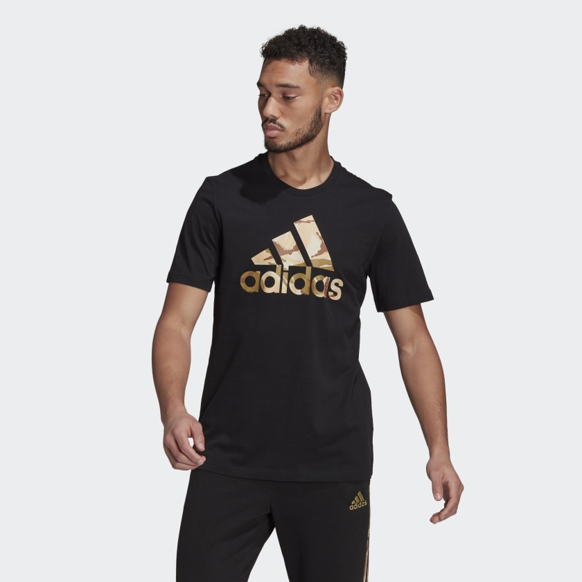 Essentials Camouflage-Print Tee | adidas (US)