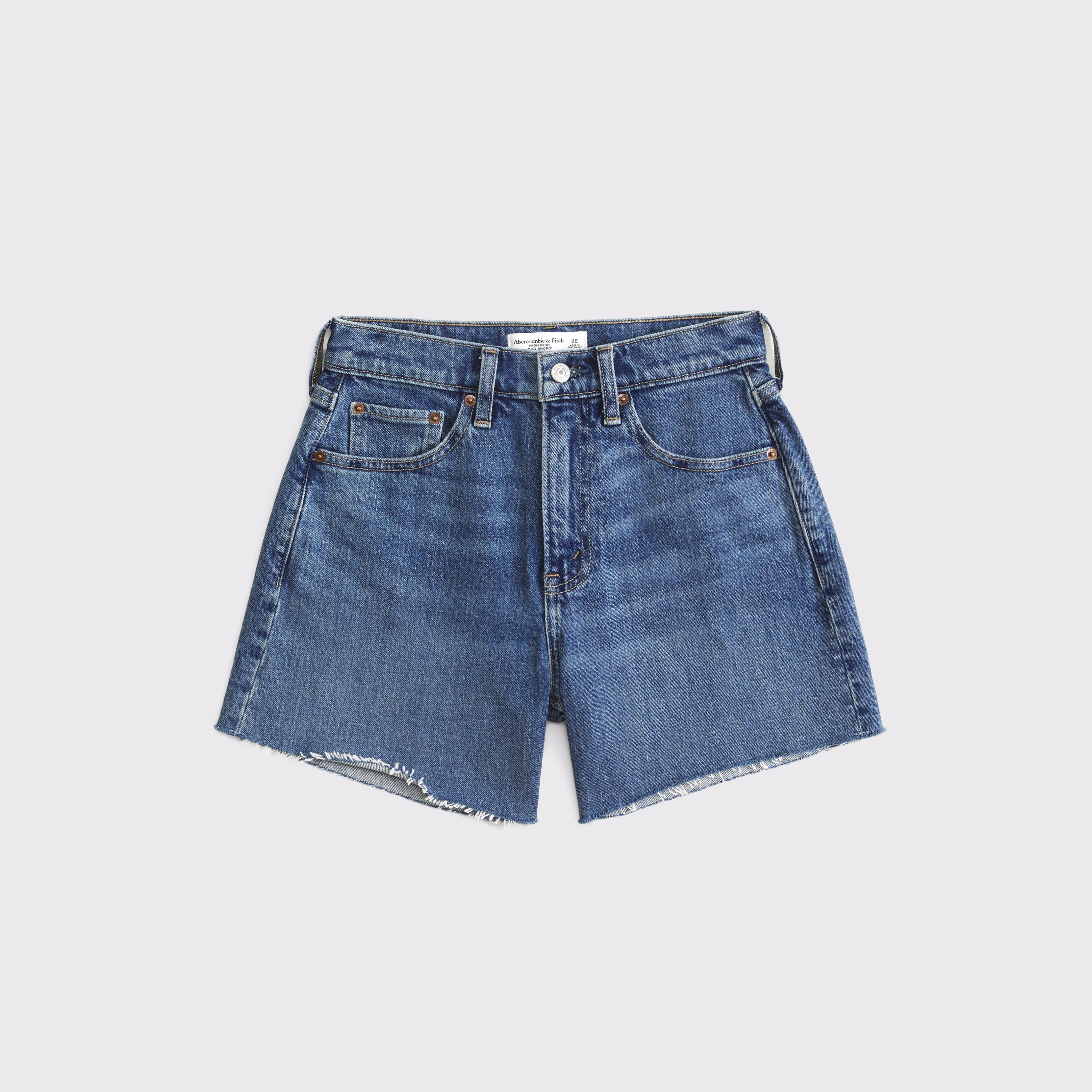 High Rise Dad Short | Abercrombie & Fitch (US)