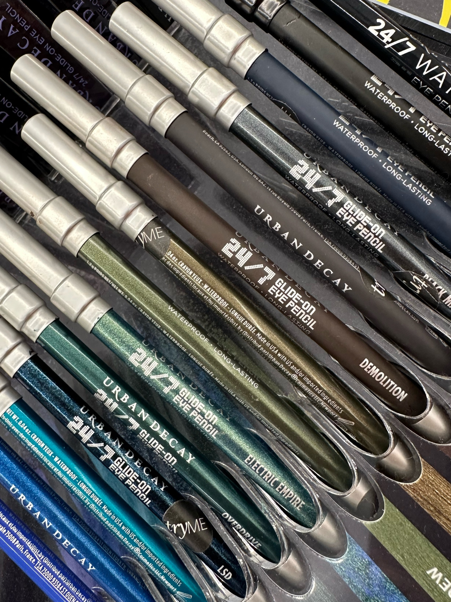 The Urban Decay 24-7 liners are still the best! They glide smoothly onto the eye without any tugging or skipping. The color payoff is super saturated. And it truly will last all day!  I love the black, brown and 
purple tones for every eye color, and I adore grey liner for blue eyes! 

#LTKbeauty
