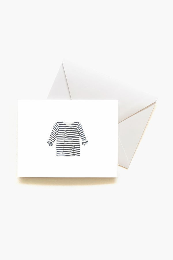 Navy Striped Shirt Boxed Notes Set | Tuckernuck (US)