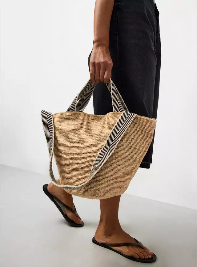 Buy Raffia Bucket Shoulder Bag One Size | Bags | Tu | Tu Clothing