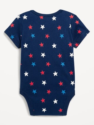 Unisex Short-Sleeve Graphic Bodysuit for Baby | Old Navy (US)