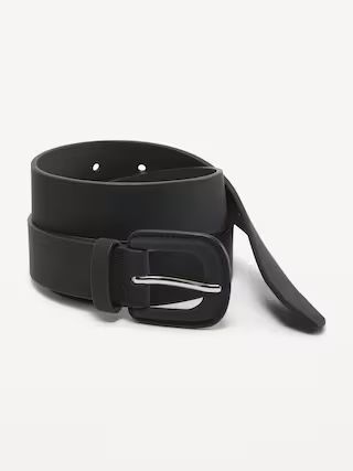 Faux-Leather Belt for Women | Old Navy (US)