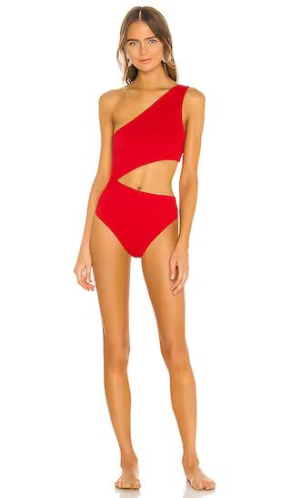 Celine One Piece in Red | Revolve Clothing (Global)
