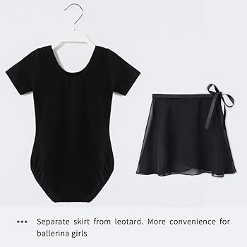 Stelle Ballet Leotards for Girls Toddler Dance Dress Outfit Combo with Skirt and Tights (Toddler/... | Amazon (US)