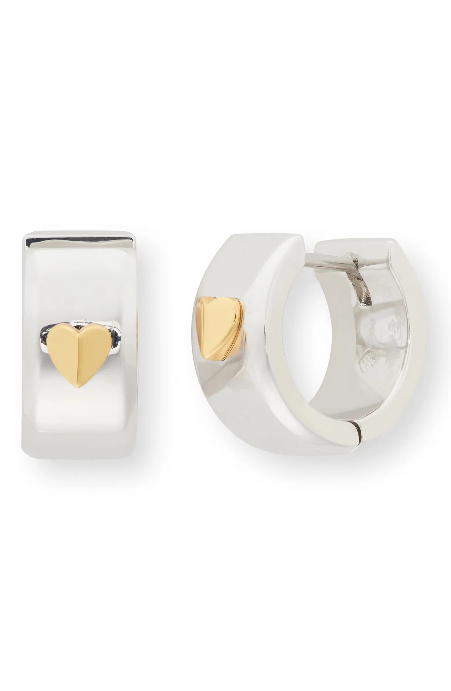 heartful huggie hoop earrings | Nordstrom