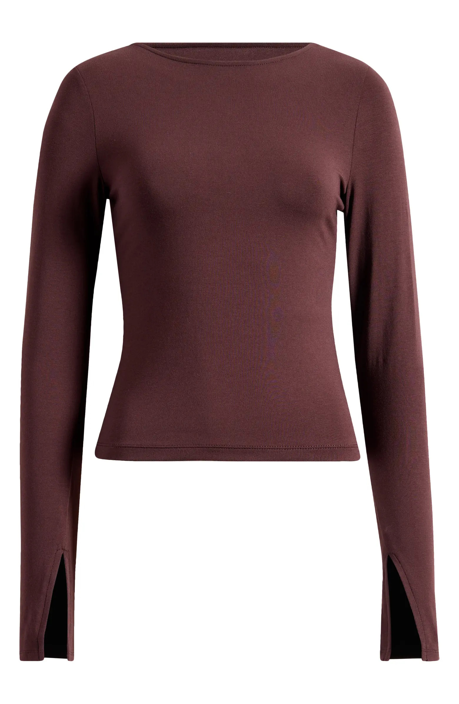 Madewell Long Sleeve Scoop Back T-Shirt | Nordstrom | Nordstrom