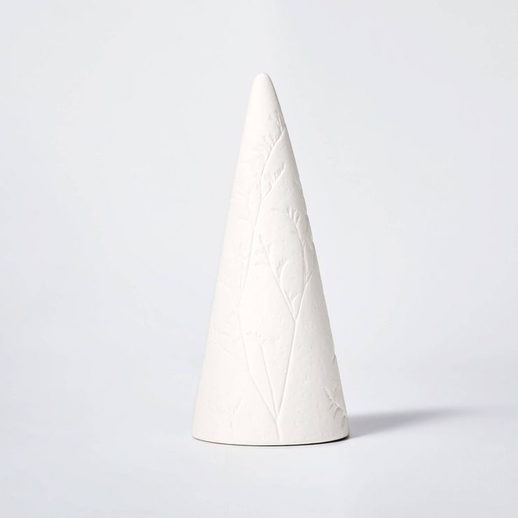 Stamped Ceramic Decorative Tree White - Threshold™ designed with Studio McGee | Target