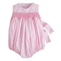Vinings Smocked Bubble - Cute Onesie for Girls | Little English