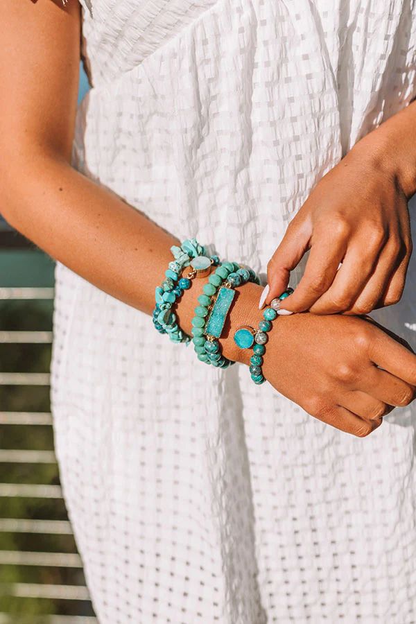 Stay Sweet Semi Precious Bracelet Set | Impressions Online Boutique