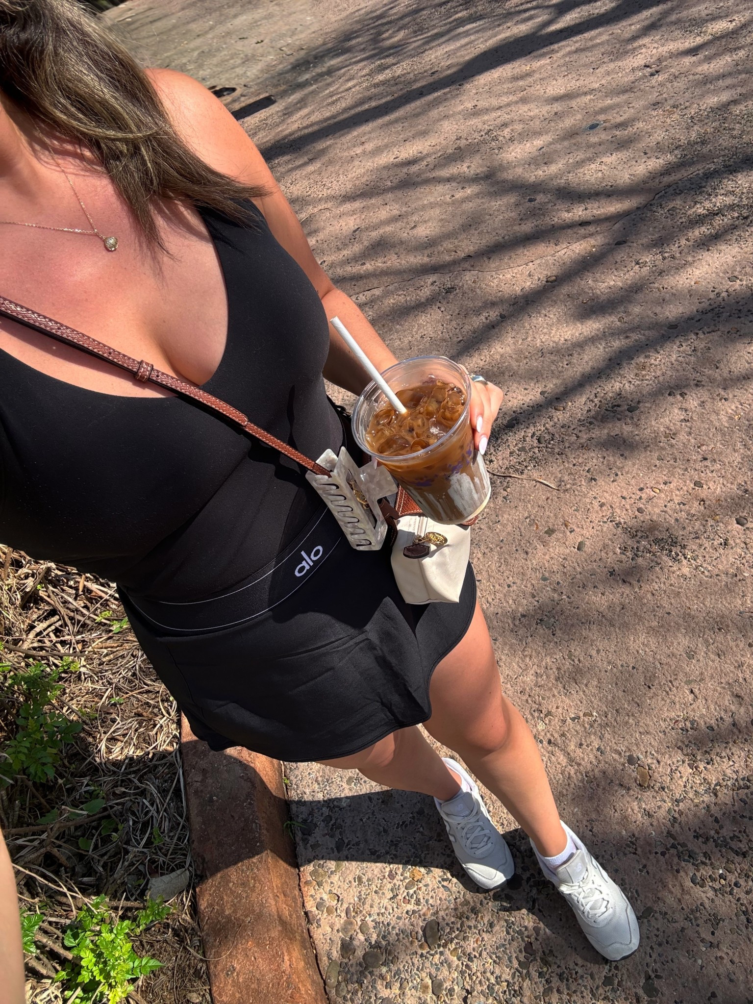 The perfect outfit for a hot day at Disney ✨🖤

Wearing a size 6 in the top & medium in the skirt! 

These shoes were also so comfortable for all the walking we did! I wore them all around NYC as well & had no issues! 

#alo #activewear #disney  

#LTKtravel #LTKstyletip #LTKsummer
