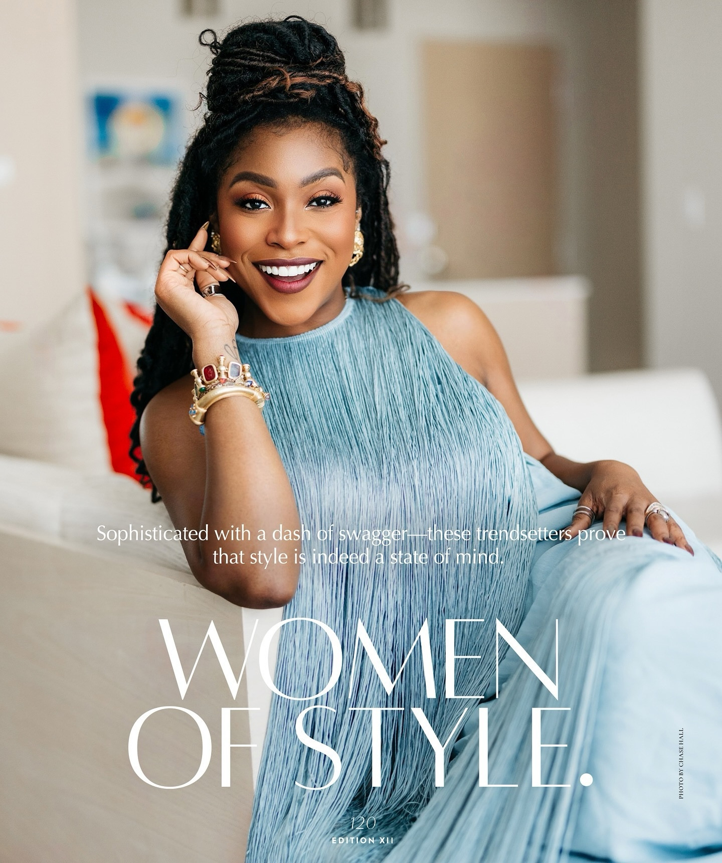 If you thought September was an issue, just get ready for October 📰✨ Thank you so much @editionmodlux for featuring me in your very first “Women of Style” story in the annual Fall fashion issue out now!

I’m honored to be a part of this celebration of luxury and culture built on equity and expression. 
I can’t get over how gorgeous this magazine is and the art that I’ve been blessed to share an issue with.

Swipe for bts glam goblin behavior and some of my favorite bookmarked pages.
Photographer: @chaaaaaaaall
Dress: comment “fringe” & I’ll DM you the link!
Special thanks to @biancaenrogue ✍🏾, @hallartshotel 📍, @blakesteph ❤️

#EDITIONML #MODERNLUXURY #ROCNATION #womenofstyle